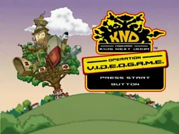 Codename - Kids Next Door - Operation - V.I.D.E.O.G.A.M.E screen shot title